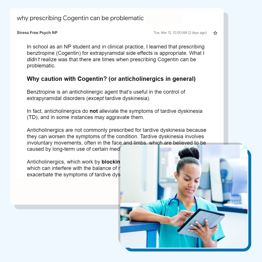 cogentin promo image