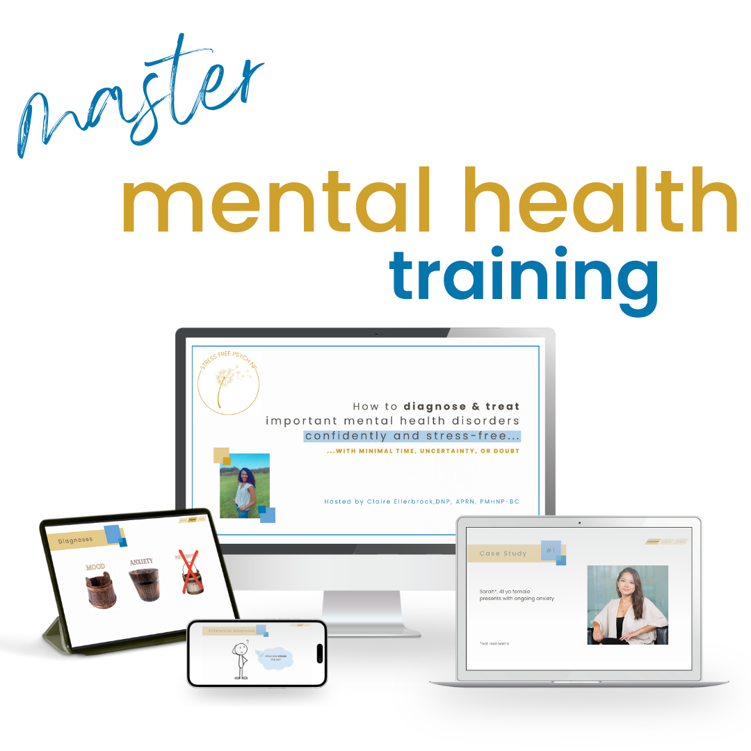 PMHNP Psychiatric Evaluation Templates & Documentation