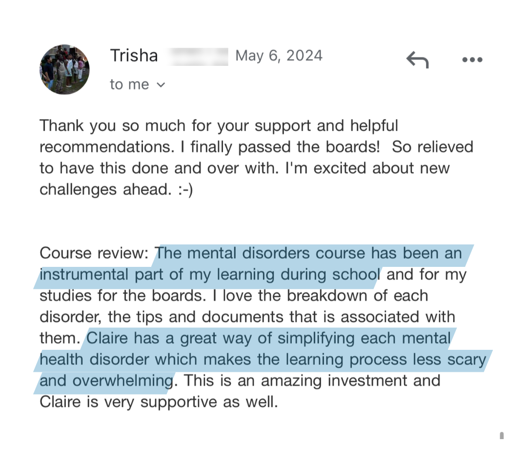 Trisha 5-star review
